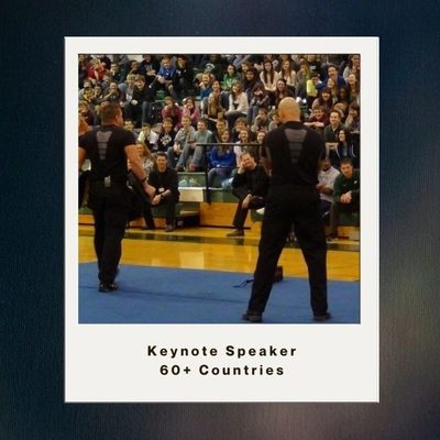 Keynote speaker in 60+ countries